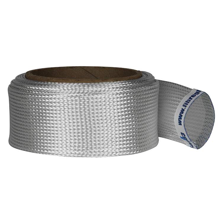 Product Image of 2" Braided Fiberglass Biaxial Sleeve