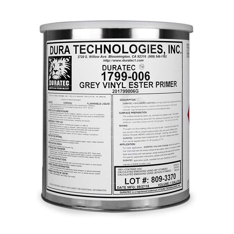 Product Image of Duratec® Gray Vinyl Ester Primer