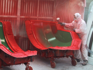 Gel Coat Spraying