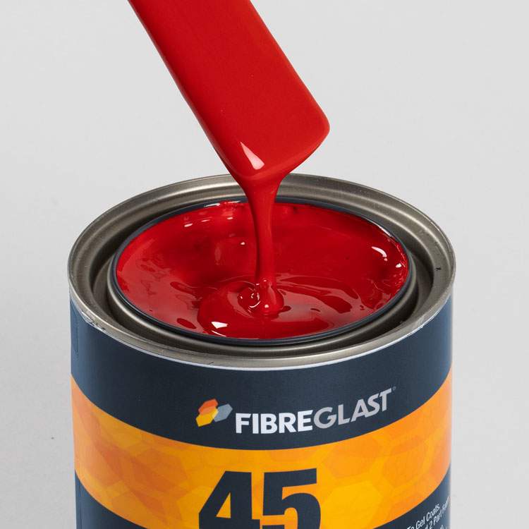 Product Image of Red Polyester/Epoxy Pigment
