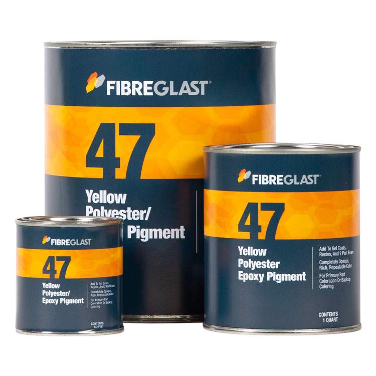 Product Image of Yellow Polyester/Epoxy Pigment